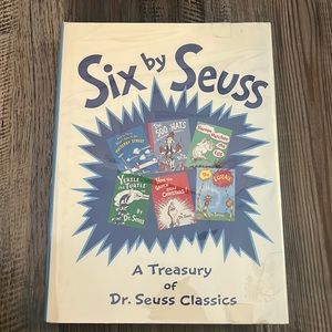 Vintage Six by Seuss “A Treasury of Dr. Seuss Classics” *with banned story rare*